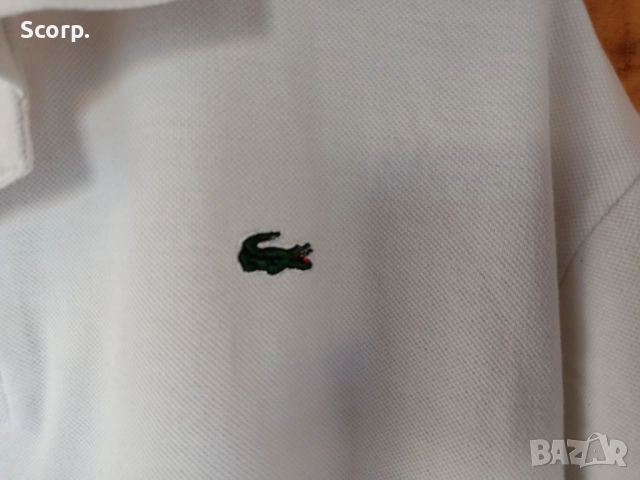 Vintage Lacoste Polo T-Shirt 90s/ Оригинална Lacoste поло тениска | ПЕРФЕКТНО СЪСТОЯНИЕ | , снимка 6 - Тениски - 52858727