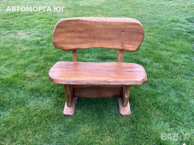 Баварски пейки от масивен дъб, снимка 4 - Градински мебели, декорация  - 53875574