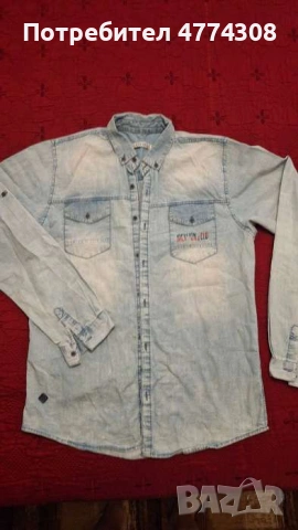 Детска Дънкова риза 176, 15-16 г