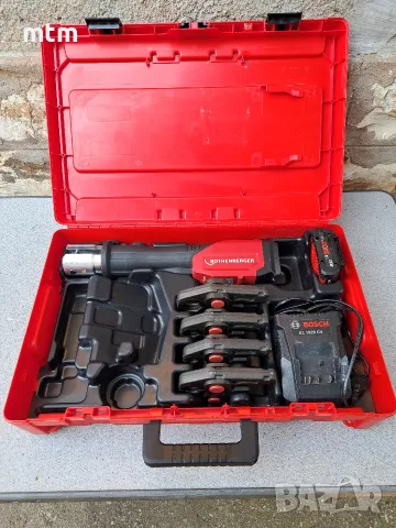 Акумулаторна пресова машина ROTHENBERGER ROMAX 4000