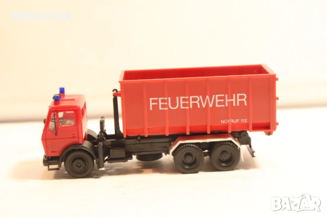 HERPA??? H0 1/87 МERCEDES КАМИОН ПОЖАРНА МОДЕЛ КОЛИЧКА