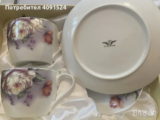 Сервиз за чай от китайски порцелан , снимка 4 - Сервизи - 55771089