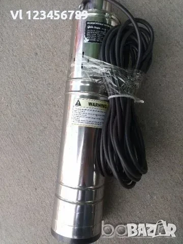 Потопяема монофазна винтова помпа за мътна вода, снимка 4 - Напояване - 50638959