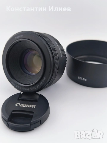 Обектив Canon EF 50mm f1.8 STR, снимка 5 - Обективи и филтри - 54121390