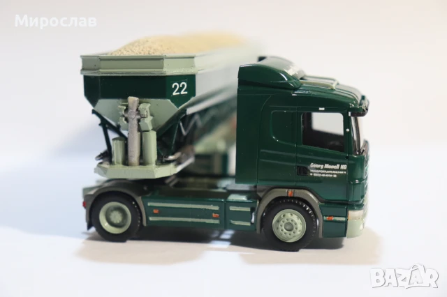 HERPA 1:87 H0 SCANIA ТИР КАМИОН ИГРАЧКА КОЛИЧКА МОДЕЛ, снимка 11 - Колекции - 50767151
