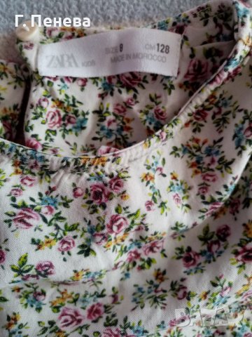 Намалена!Блуза Zara за момиче, снимка 3 - Детски Блузи и туники - 38677481