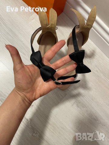 Дамски сандали с папионки 38,39, снимка 11 - Сандали - 25968880