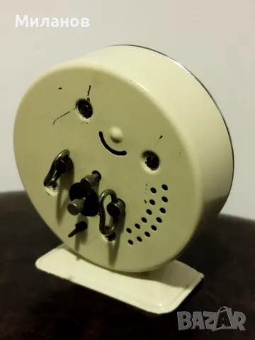 Стар механичен будилник, настолен часовник, снимка 7 - Колекции - 46682841