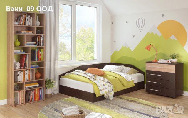 Висока етажерка в цвят дъб сонома, снимка 2 - Етажерки - 42592596