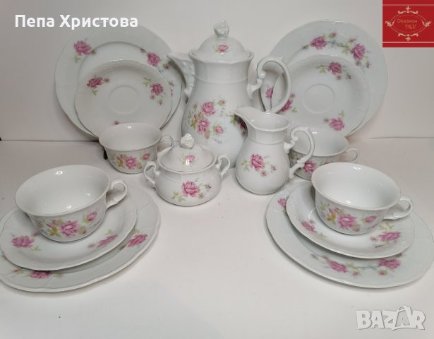 Порцеланов сервиз за чай  Thun, снимка 1