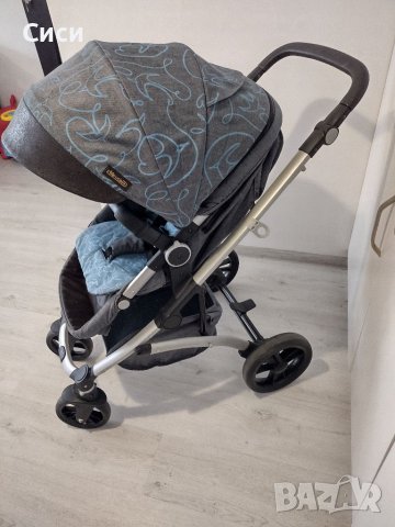 CHIPOLINO Комбинирана количка МАЛТА СКАЙ 3 във 1 и кошче за кола , снимка 6 - Детски колички - 37739105