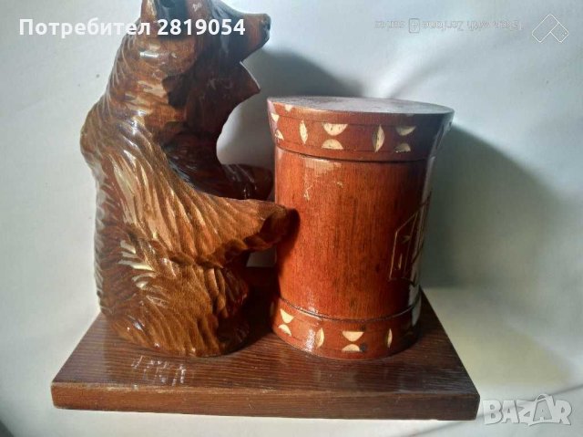 Дървена склуптора Башкирски мед, снимка 2 - Антикварни и старинни предмети - 30168715