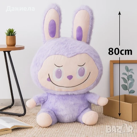 Голяма плюшена играчка Лабубу , снимка 2 - Плюшени играчки - 51075842