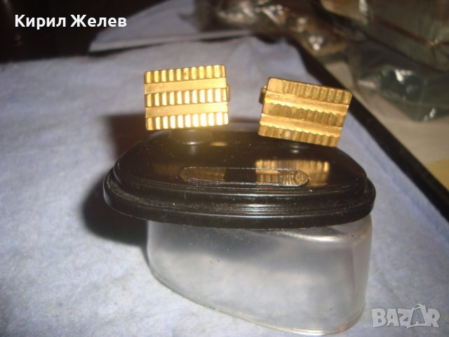 СТИЛНИ СТАРИ ПОЗЛАТЕНИ БУТОНЕЛИ - ТРАКИЙСКО ТВОРЧЕСТВО Пловдив КОПЧЕТА за РЪКАВЕЛИ с КУТИЙКА 24509, снимка 8 - Антикварни и старинни предмети - 37591713