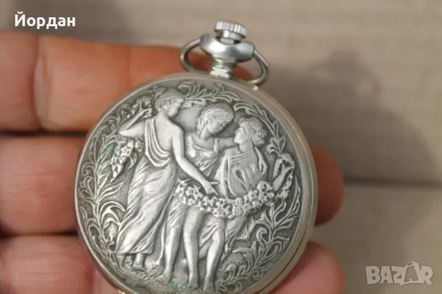 СССР джобен часовник ''Молния'', снимка 7 - Мъжки - 47410113