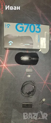 Logitech G703 Lightspeed - безжична геймърска мишка, снимка 1