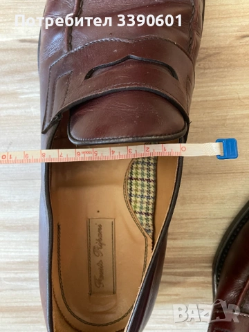 Fausto Ripani мокасини луксозни естествена кожа - 46, снимка 11 - Мокасини - 54118845