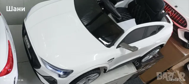 Детска акумулаторна кола Мерцедес GLS350.  , снимка 3 - Детски велосипеди, триколки и коли - 47258346