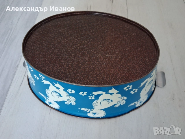 Стара ламаринена играчка корито, снимка 5 - Колекции - 54097349