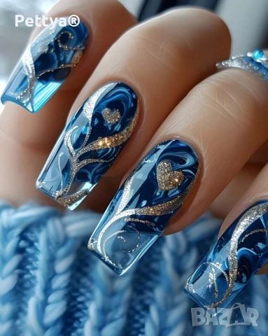 Изкуствени нокти 24бр. №19