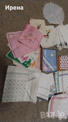 Текстилни носни кърпички, снимка 3 - Други - 53018694