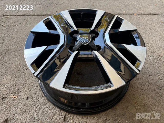 1 брой алуминиева джанта за Peugeot 208 16, снимка 2 - Гуми и джанти - 56328733