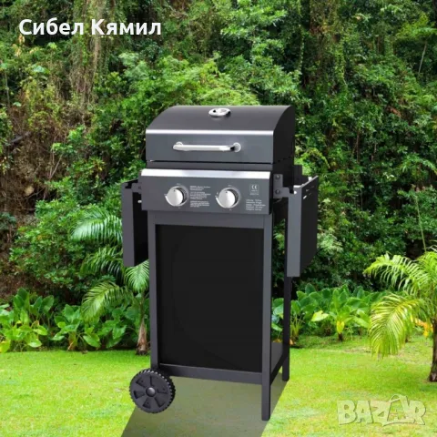 Газово барбекю Muhler с 2 горелки, 2x2.8kW, снимка 1