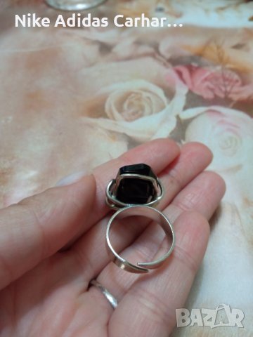 Оригинален комплект Swarovski - обеци, колие и пръстен, снимка 3 - Бижутерийни комплекти - 38077466