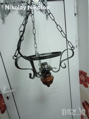 Висящ полилей ковано желязо , снимка 8 - Полилеи - 53343837
