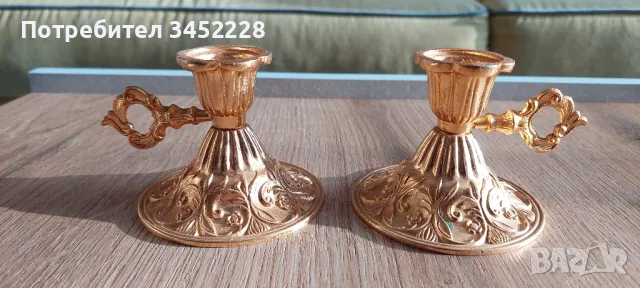 свещници два броя за ценители отлични , снимка 2 - Декорация за дома - 49314942