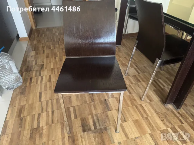 маса за хранене с шест стола, снимка 6 - Маси - 55785860