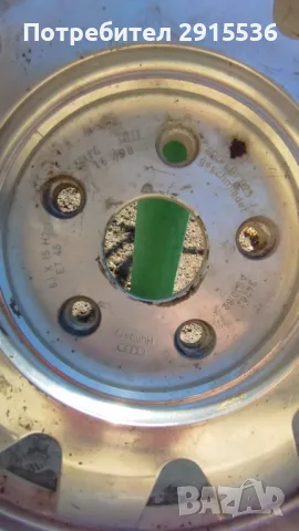 Алуминиева резервна джанта Ауди 15 5х100, снимка 4 - Гуми и джанти - 50095987