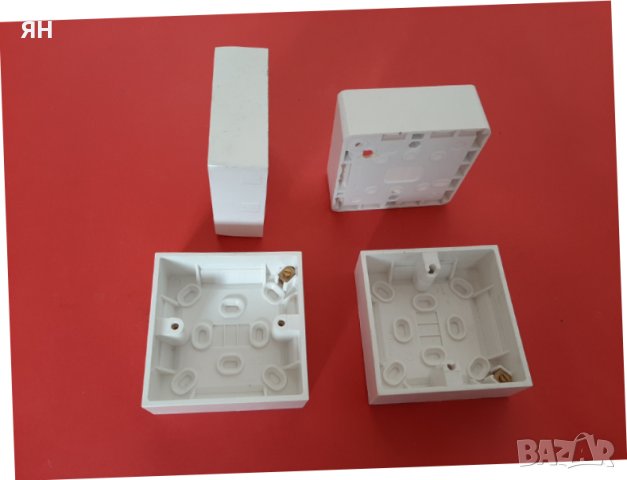 Английски Квадратни Конзоли за Бойлерен Ключ/Табло 35мм-4бр