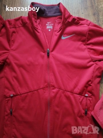 Nike Veste Element Shield Full-Zip - страхотно мъжко горнище КАТО НОВО С, снимка 9 - Спортни дрехи, екипи - 53155742
