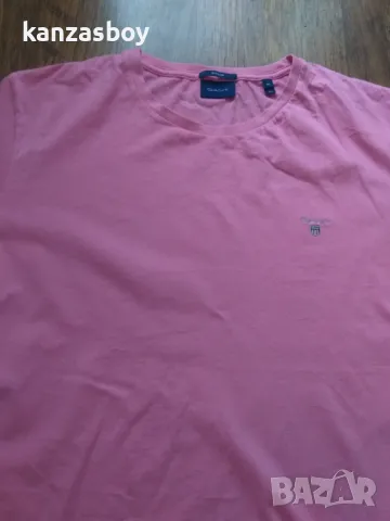gant - страхотна мъжка тениска КАТО НОВА ХЛ, снимка 2 - Тениски - 47324836