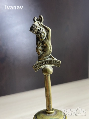 Месингова прибираща се четка Jack O'Lantern , снимка 2 - Антикварни и старинни предмети - 53983929