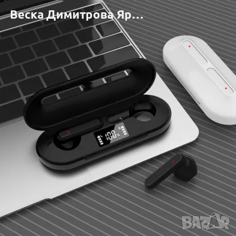 Безжични Bluetooth слушалки, модел 75Т EP67, снимка 7 - Bluetooth слушалки - 47841255
