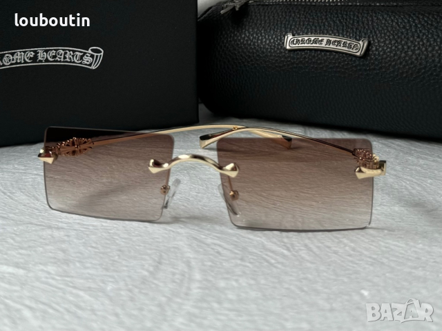 CHROME HEARTS  мъжки слънчеви очила , снимка 9 - Слънчеви и диоптрични очила - 44683910