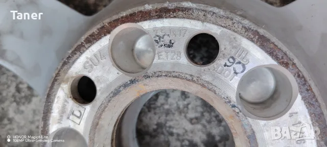 2х джанти оригинални Audi Ауди, снимка 3 - Гуми и джанти - 55736227