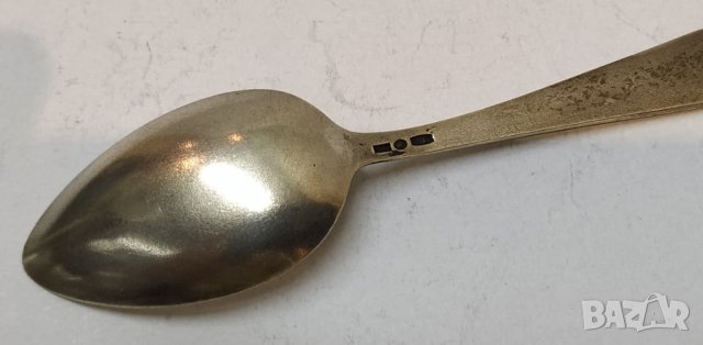 Сребърна лъжичка, снимка 6 - Антикварни и старинни предмети - 29865370