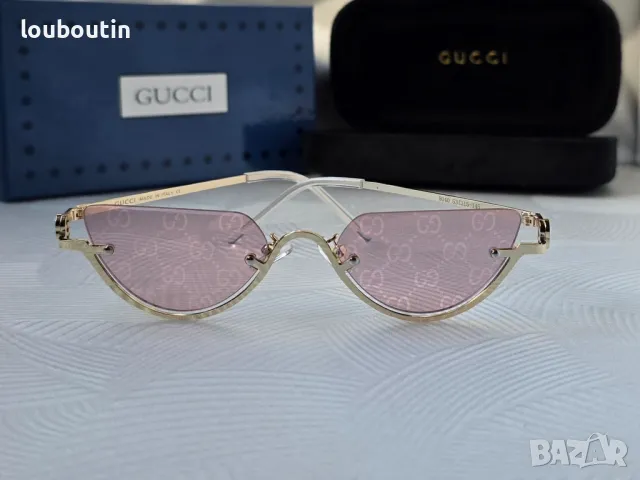 GUCCI 1:1 дамски слънчеви очила 3 цвята, снимка 4 - Слънчеви и диоптрични очила - 48030118