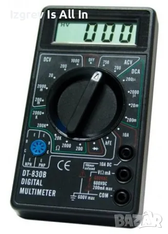 Цифров мултиметър модел DT830B, снимка 1