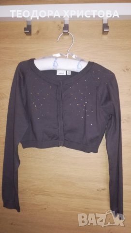 Болеро/жилетка Name it, ново с етикет, ръст 128, снимка 2 - Детски пуловери и жилетки - 31745146