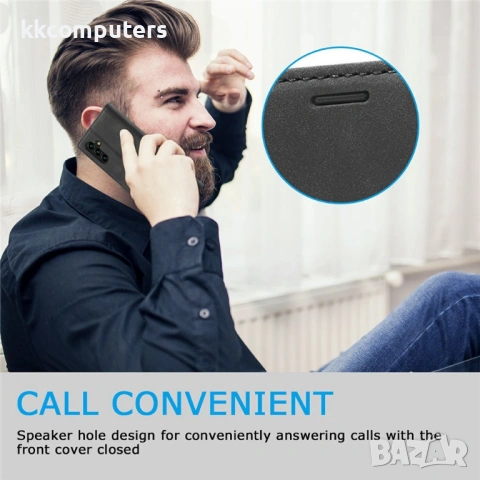 LC.IMEEKE Кожен Калъф Портфейл за Samsung Galaxy A57 5G - Микрофибърна кожа, Магнитен, Стойка, 5 цвя, снимка 9 - Калъфи, кейсове - 53973980