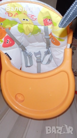 Детско столче за хранене Lorelli Bravo Orange Fruits, снимка 9 - Столчета за хранене - 54009148