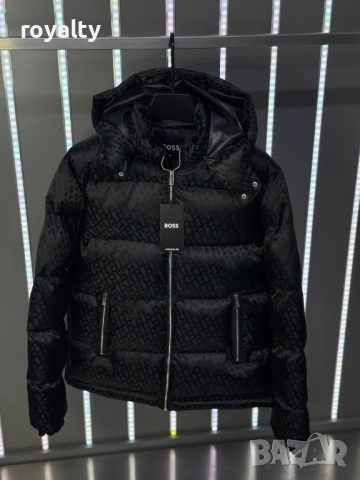 Boss Луксозно Черно Мъжко Яке 