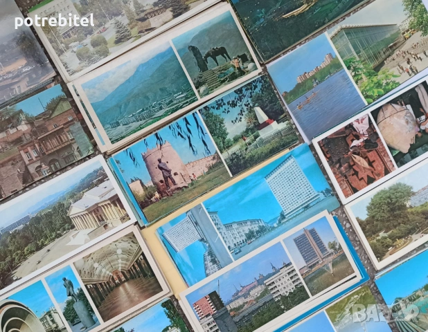 300 ДЪЛГИ НОВИ картички от СССР след 1960г, снимка 6 - Декорация за дома - 53940007