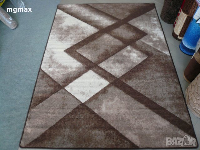 Мокетени килими модел 113кафяв, снимка 2 - Килими - 31849699