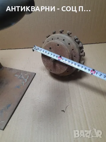 Соц Стара Ръчно Изработена Ръчна Машина Тегло 16кг., снимка 16 - Антикварни и старинни предмети - 48910866