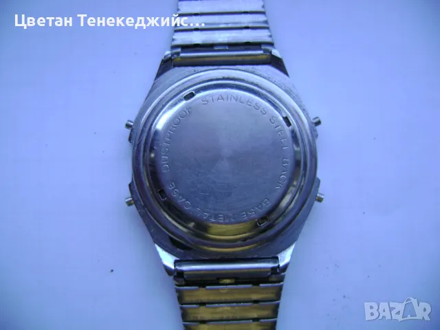 Продавам 4 кварцови и 1 механичен часовник Fossil,Nec,Pratina,Q&Q,Зим, снимка 9 - Мъжки - 48369501